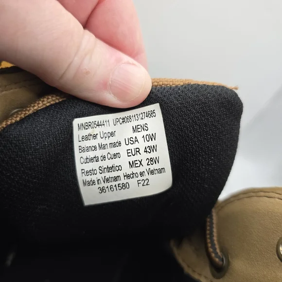 Brahma Bravo Brown Suede Keather Work Boots. Lace-Up Safety Ankle Boots. Mens10M - Picture 8 of 16